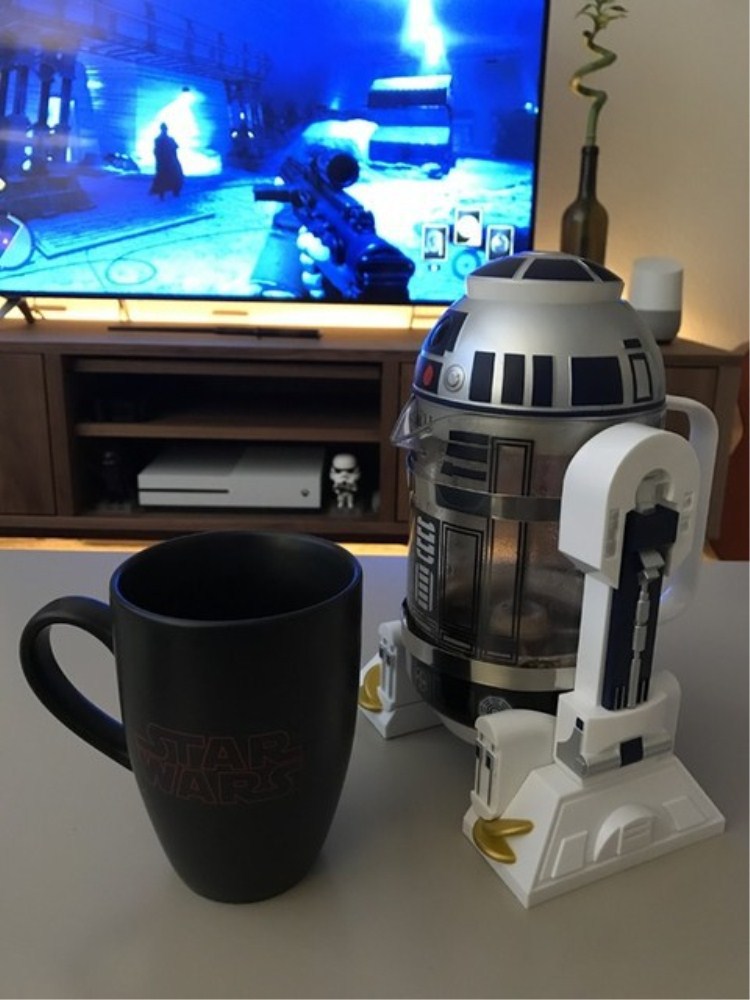 Robot mini coffee maker