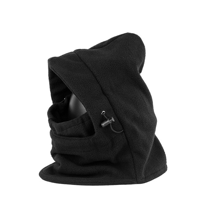 VEQKING Winter Windproof Hiking Caps,Men Warm Thermal Fleece Balaclava Face Beanies,Ski Bike Motorcycle Neck Warmer Helmet Hat