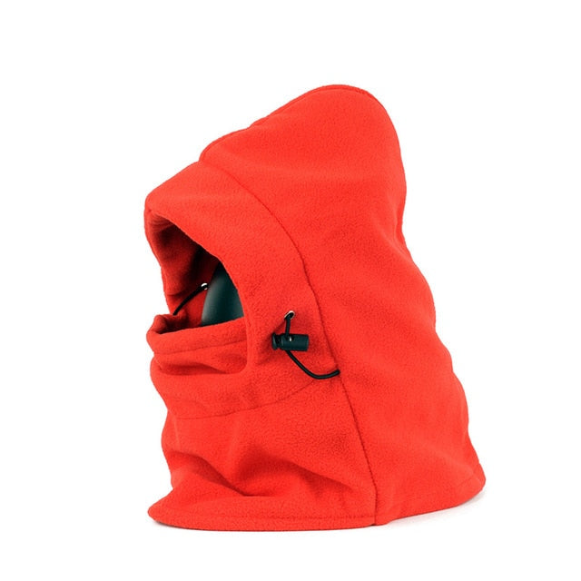 VEQKING Winter Windproof Hiking Caps,Men Warm Thermal Fleece Balaclava Face Beanies,Ski Bike Motorcycle Neck Warmer Helmet Hat