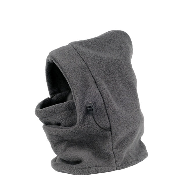 VEQKING Winter Windproof Hiking Caps,Men Warm Thermal Fleece Balaclava Face Beanies,Ski Bike Motorcycle Neck Warmer Helmet Hat
