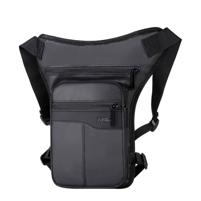 Waterproof Nylon Drop Leg bag For Men Thigh Hip Bum Beltleg Fanny Pack Waist Travel Riding Motorcycle Crossbody Shoulder Bags