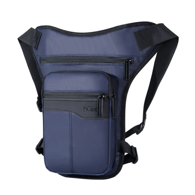 Waterproof Nylon Drop Leg bag For Men Thigh Hip Bum Beltleg Fanny Pack Waist Travel Riding Motorcycle Crossbody Shoulder Bags