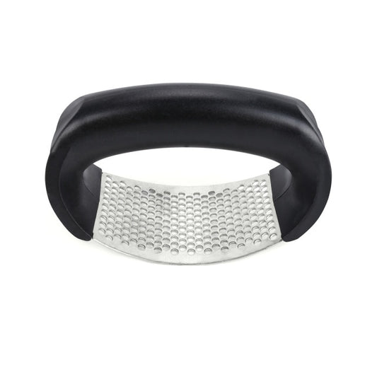 Multi-function Grinding Slicer Stainless Steel O-shaped Garlic Ginger Press Hand Held Kitchen Rolling Crusher Vegetable Tool