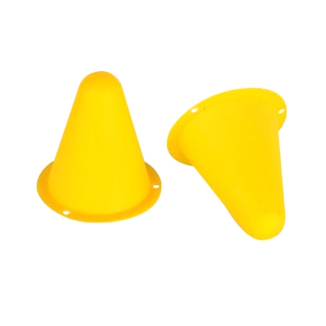 10pcs/lot Skating Marker Cones Roller Football Soccer Marker Cup Speed Training Equipment Slalom Roller Skate Pile Marking Cup